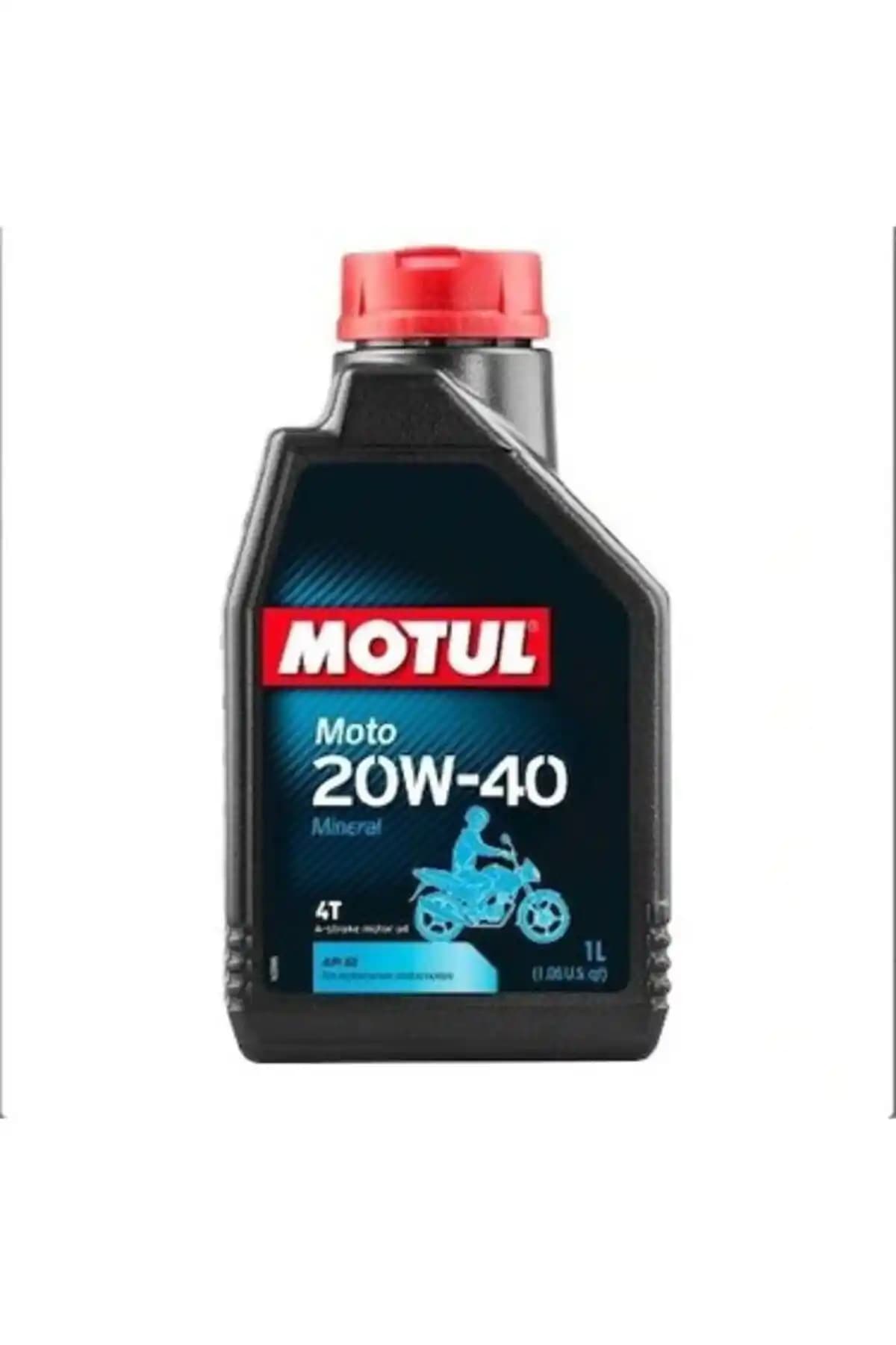 Motul Moto 20W/40 Mineral Bazlı Motor Yağı - Yüksek Performans ve Uzun Ömür