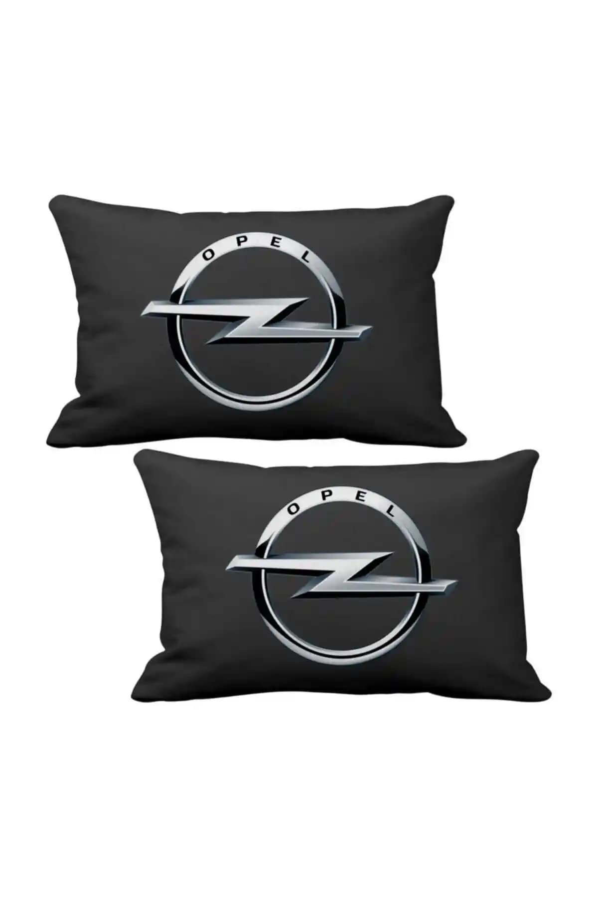 Opel Araçları İçin Lüks Boyun Yastığı ve Anahtarlık Seti Şık Tasarım ve Konfor Sunar