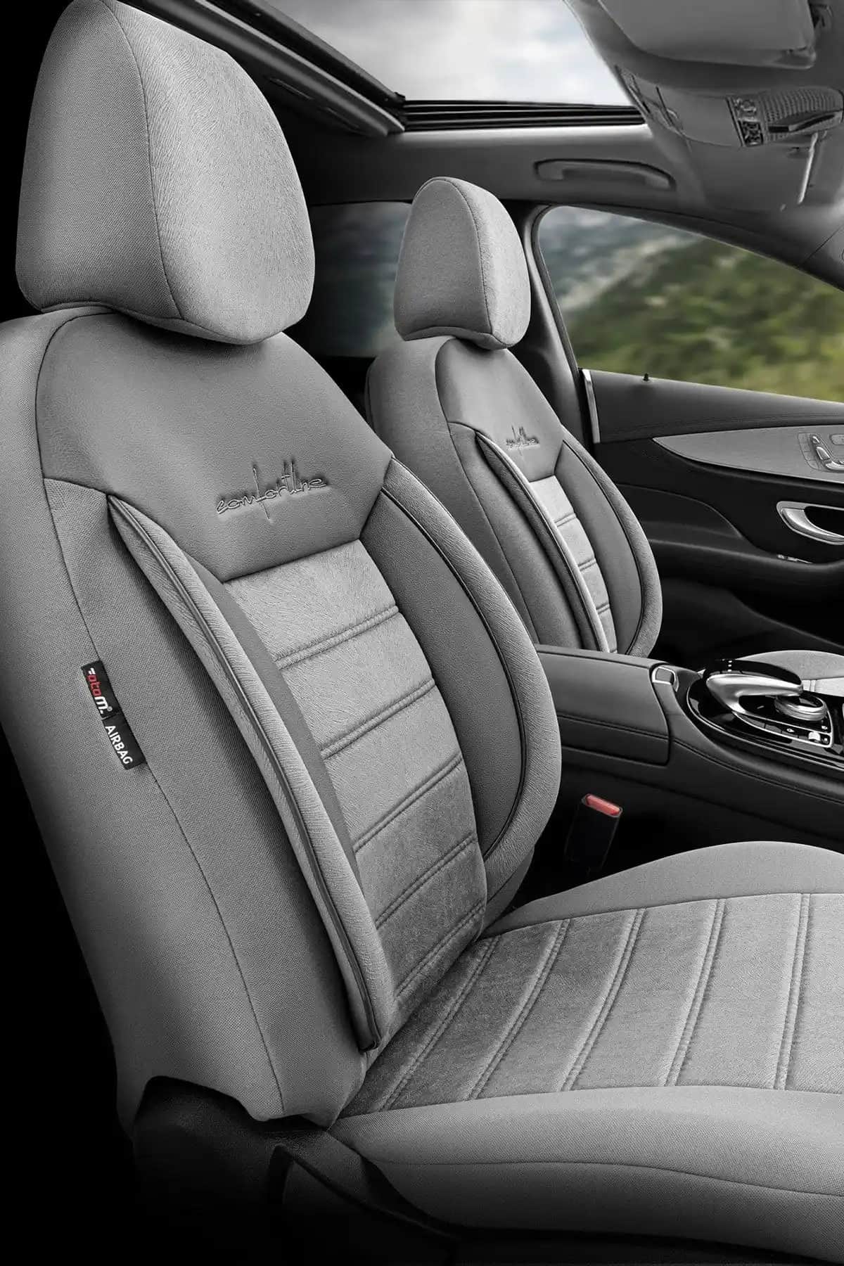 Otom Comfortline Tay Tüyü Süet Oto Koltuk Kılıfı ile Konfor ve Estetiği Yükseltin