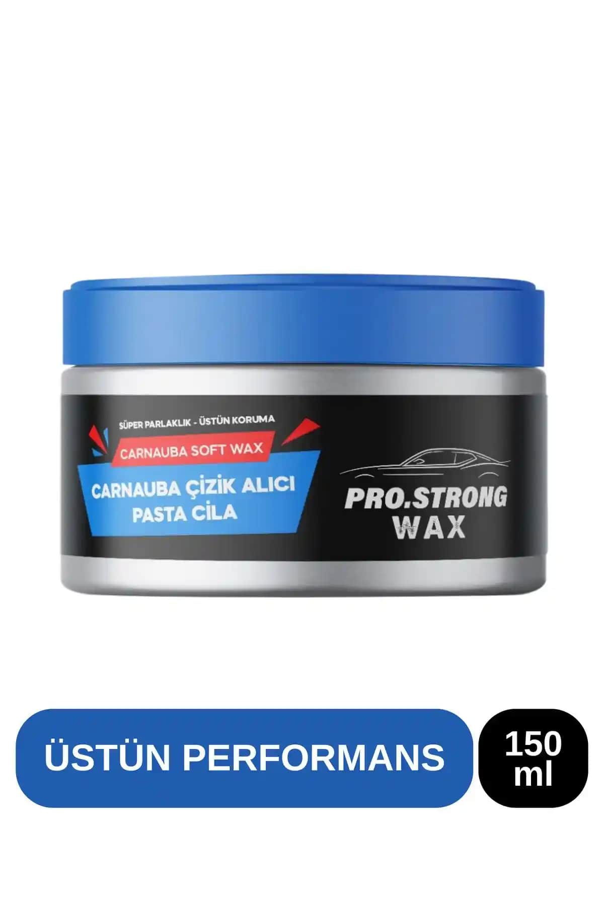 Pro Strong Wax Otomobil ve Motosikletler İçin Uzun Ömürlü Koruma ve Parlaklık Sağlayan Wax Ürünü