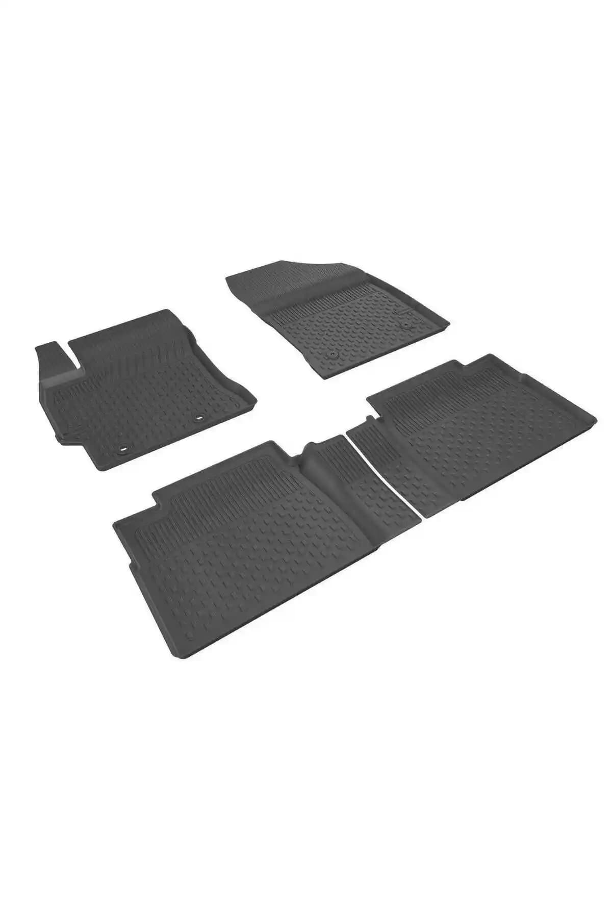 Sahler Toyota Corolla 2013-2018 İçin Siyah 4.5D Havuzlu Paspas Seti