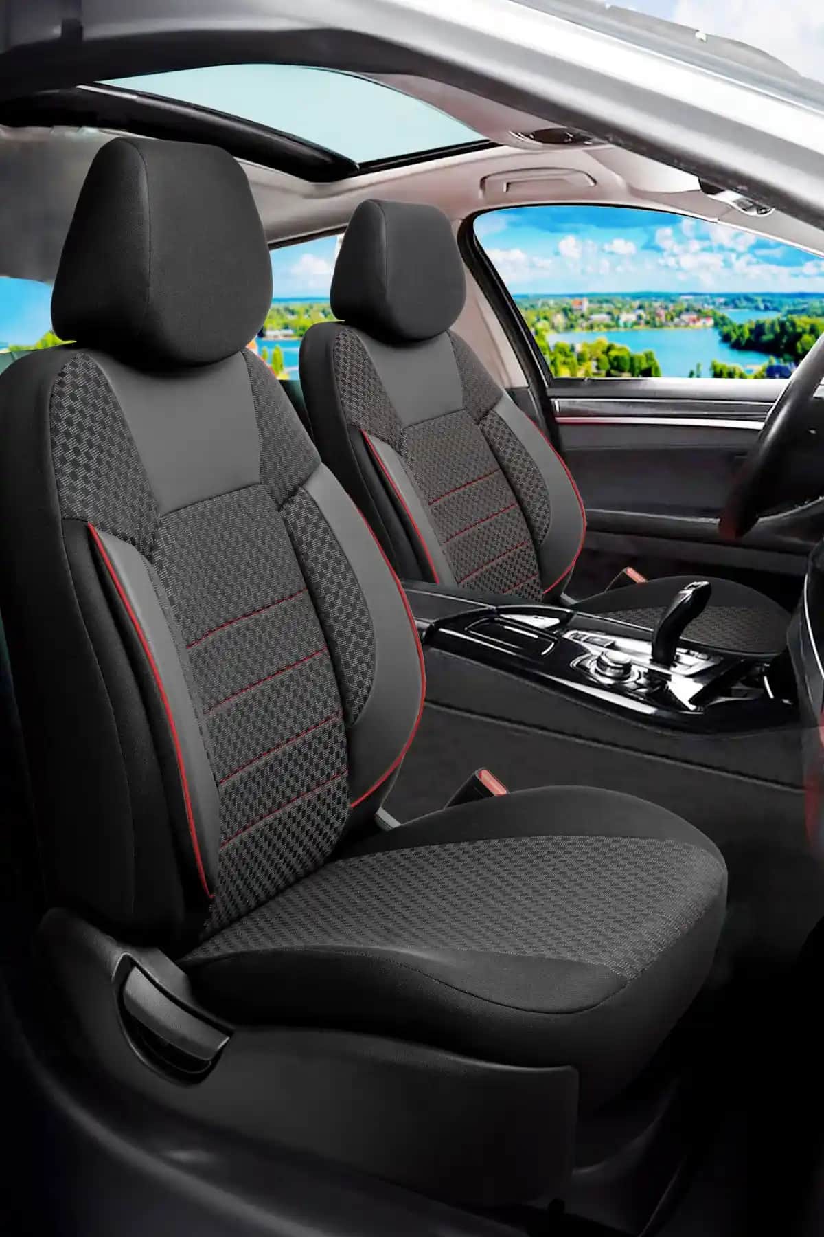 SMRAUTOACCESSORY PAM Serisi Oto Koltuk Kılıfı: Estetik ve Koruma Sağlayan Yüksek Kaliteli Çözüm