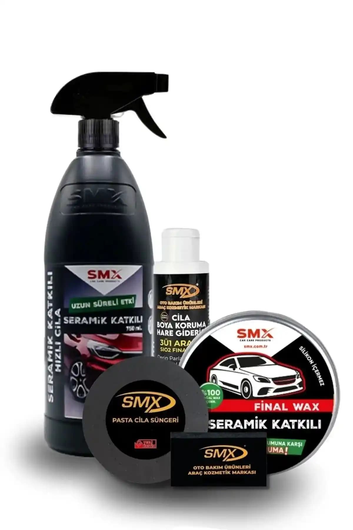 SMX Final Wax 150 Ml Seramik Katkılı Hızlı Cila ile Aracınızı Yenileyin