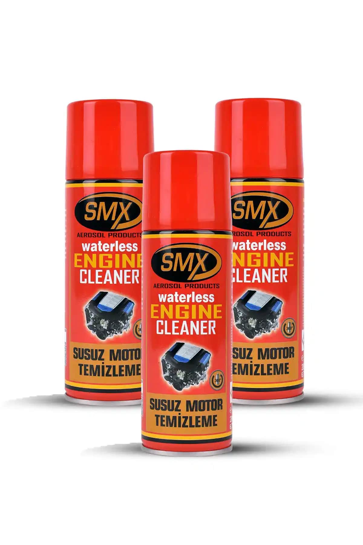 SMX Susuz Motor Temizleme Spreyi: Kolay Kullanımlı ve Parlaklık Sağlayan Otomobil Temizlik Ürünü