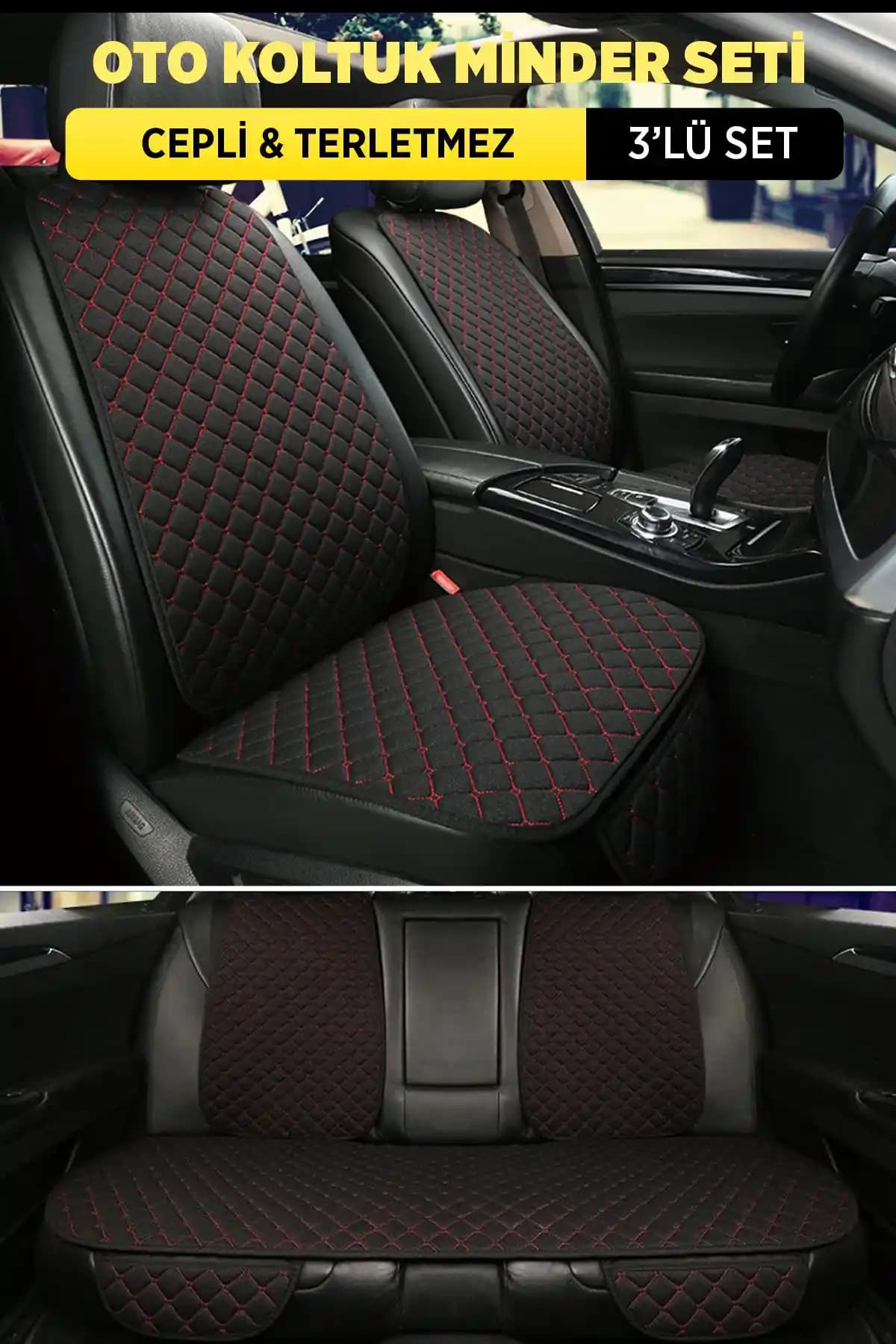 Tasarım ve Konforu Birleştiren TORPEDO Oto Koltuk Minder Seti İle Aracınızı Yenileyin