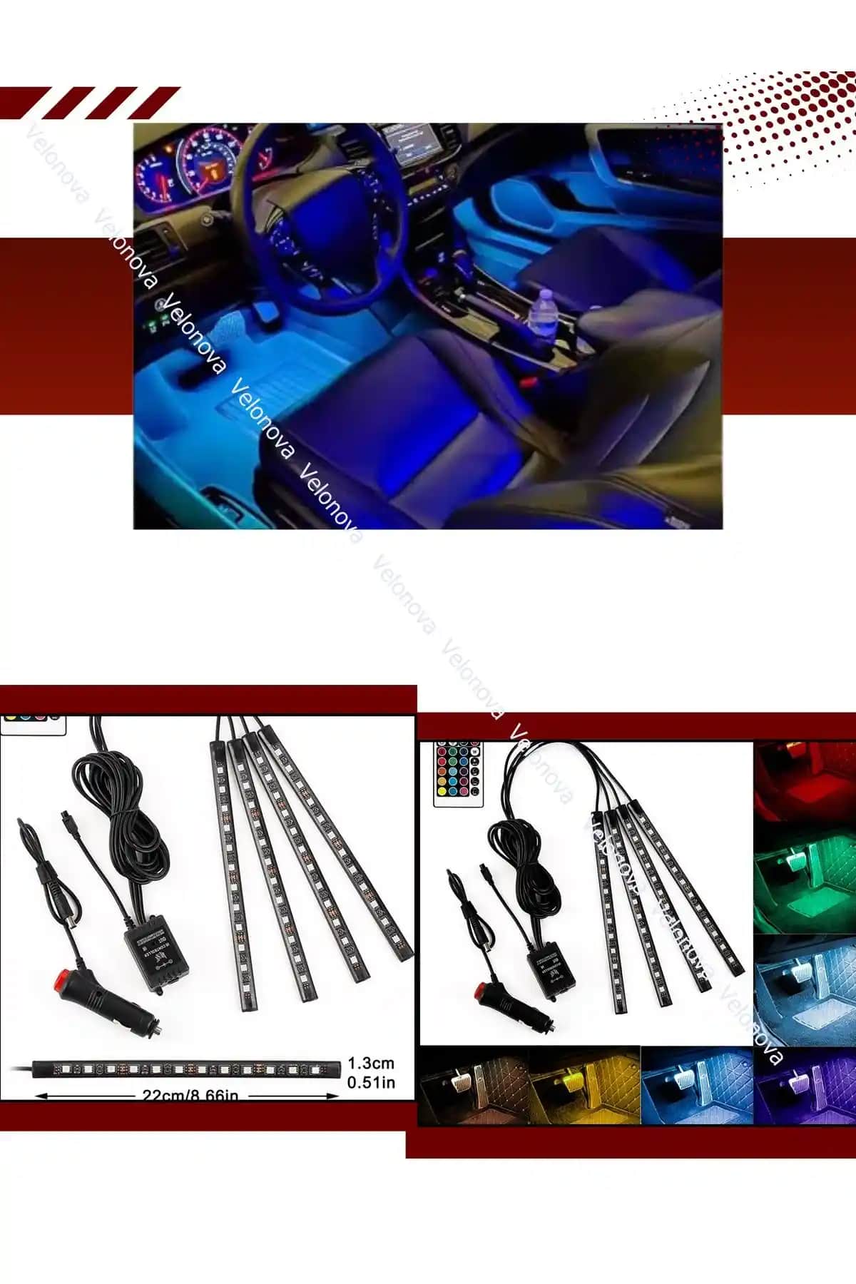 Teknotrust 4 Parçalı Uzaktan Kumandalı Ayak Altı Aydınlatma İnceleme ve Kullanıcı Yorumları