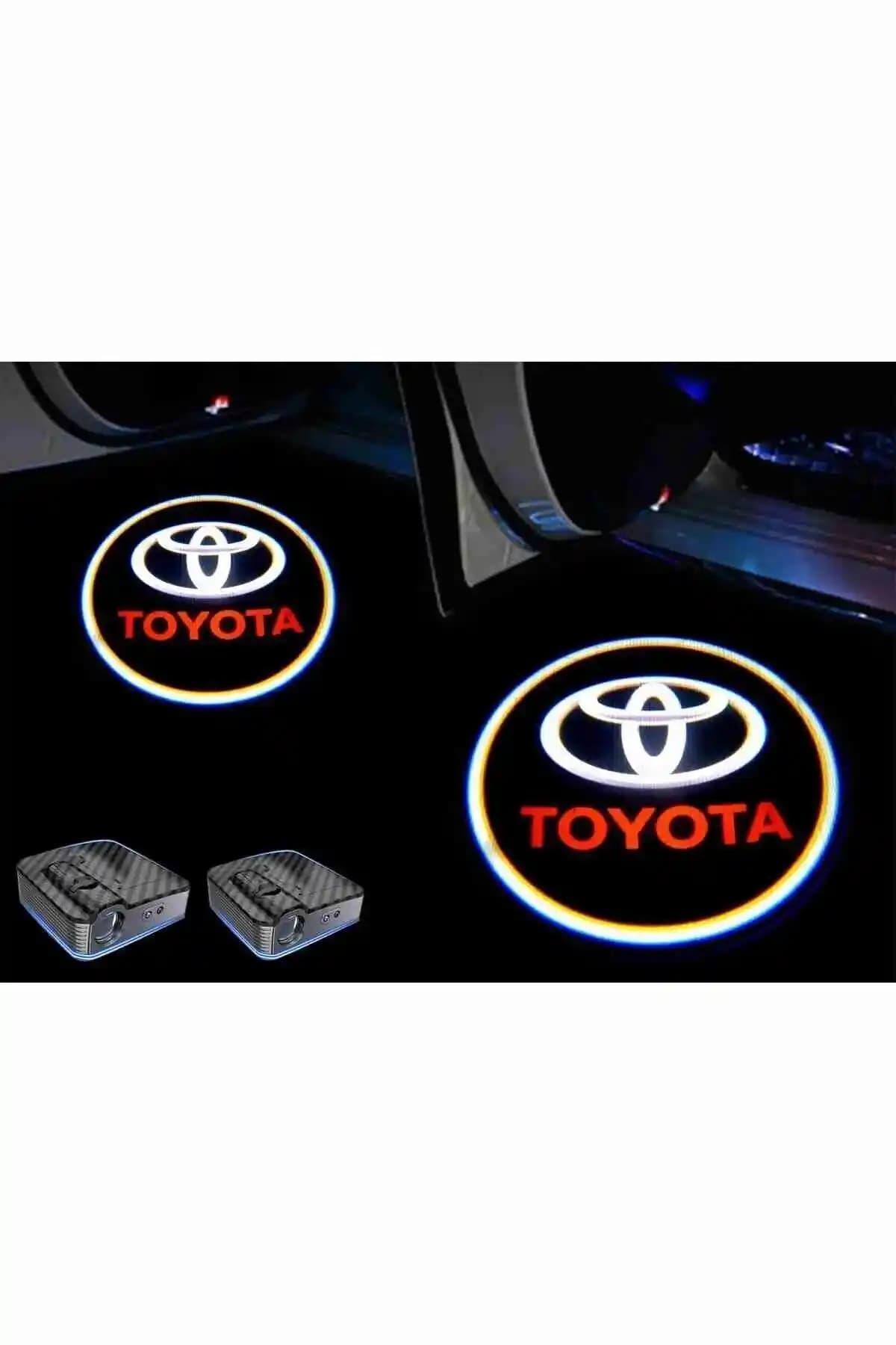 Toyota Araçları İçin LED Logo Projektörü Gün Işığında ve Gece Güvenliğini Artırır