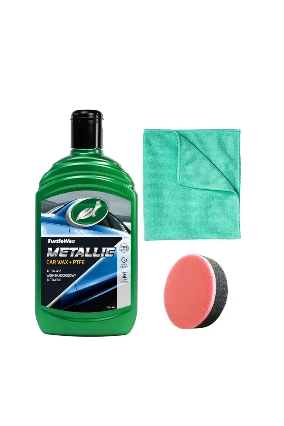 Turtle Wax Metalik PTFE Katkılı Teflon Sıvı Cila ile Araçlarınızın Estetiğini ve Korumasını Artırın