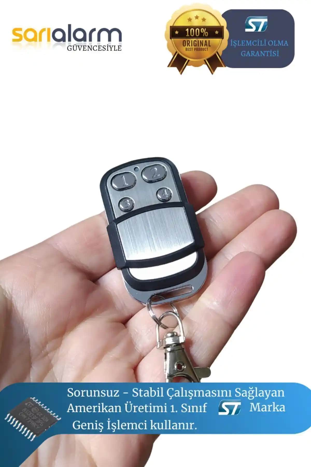 Universal Akıllı Öğrenebilen Garaj Kepenk Otopark Kumandası – Yüksek Performans ve Kolay Programlama