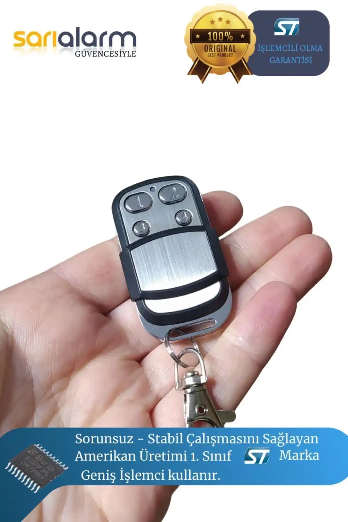 Universal Akıllı Öğrenebilen Garaj Kepenk Otopark Kumandası – Yüksek Performans ve Kolay Programlama