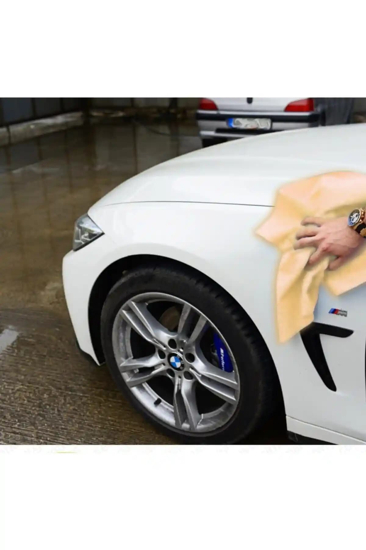 WİKRO Battal Boy Mikrofiber Güderi Suni Araba Temizlik Bezi Ürün Tanıtımı ve Kullanım Alanları