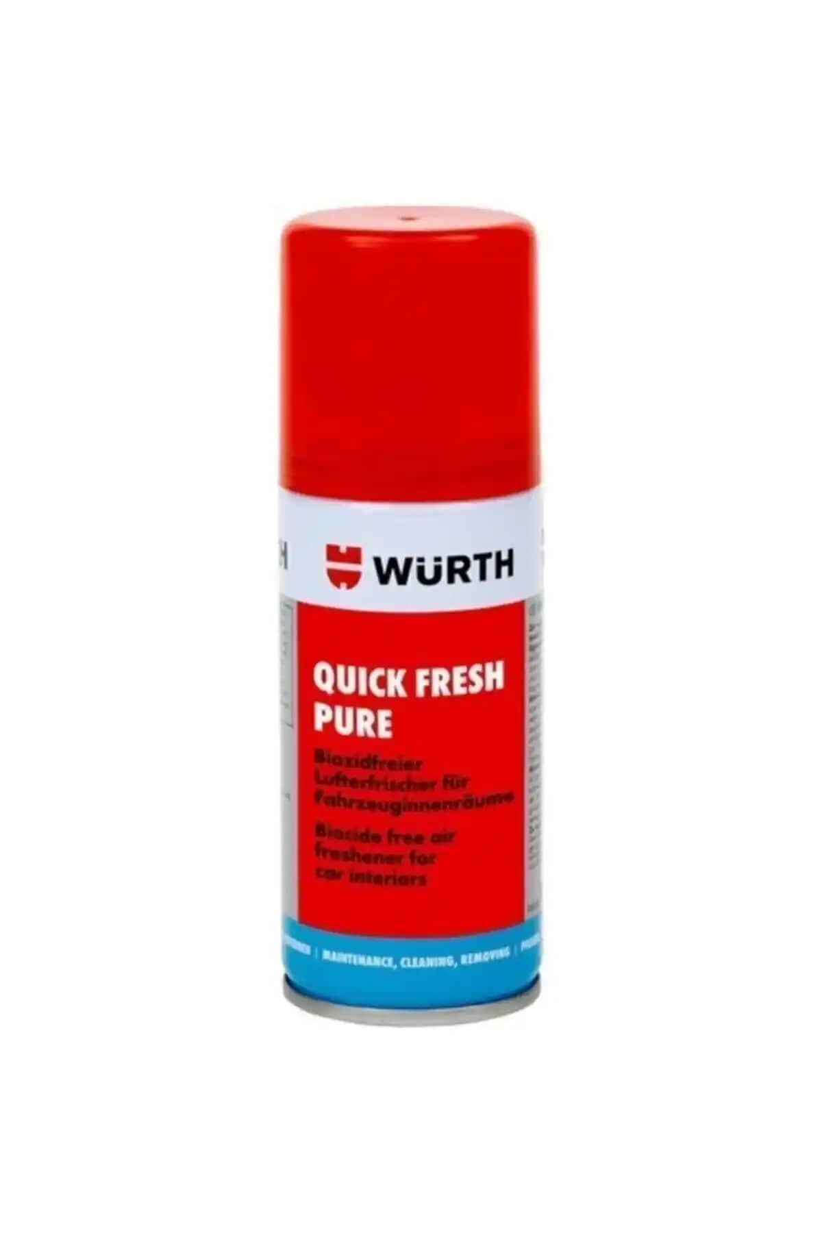 Würth Quıck Fresh Araç İçi Tazeleme Spreyi: Güvenilir ve Etkili Ferahlık Sağlayan Çözüm
