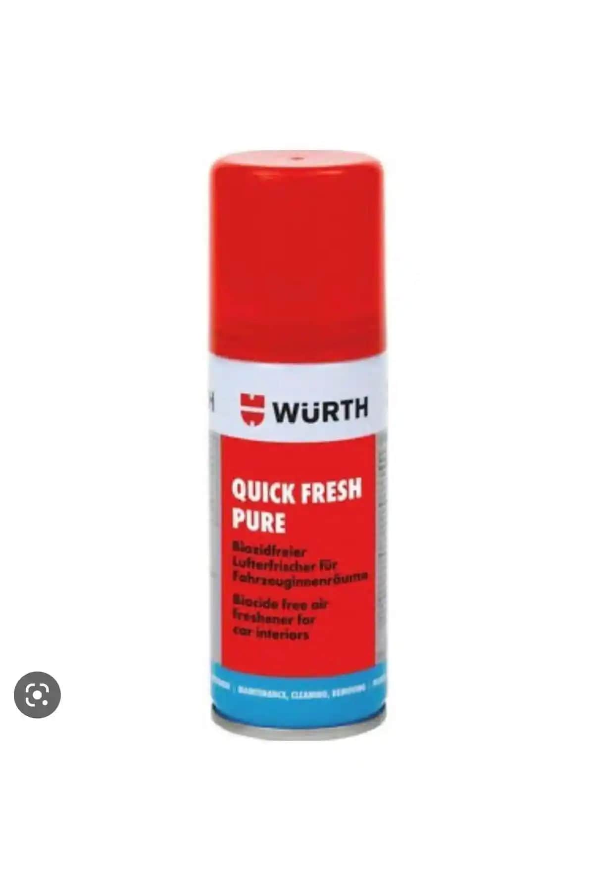 Würth Quık Fresh Pure Klima Koku Bombası: Etkili ve Pratik Ferahlatıcı Çözüm