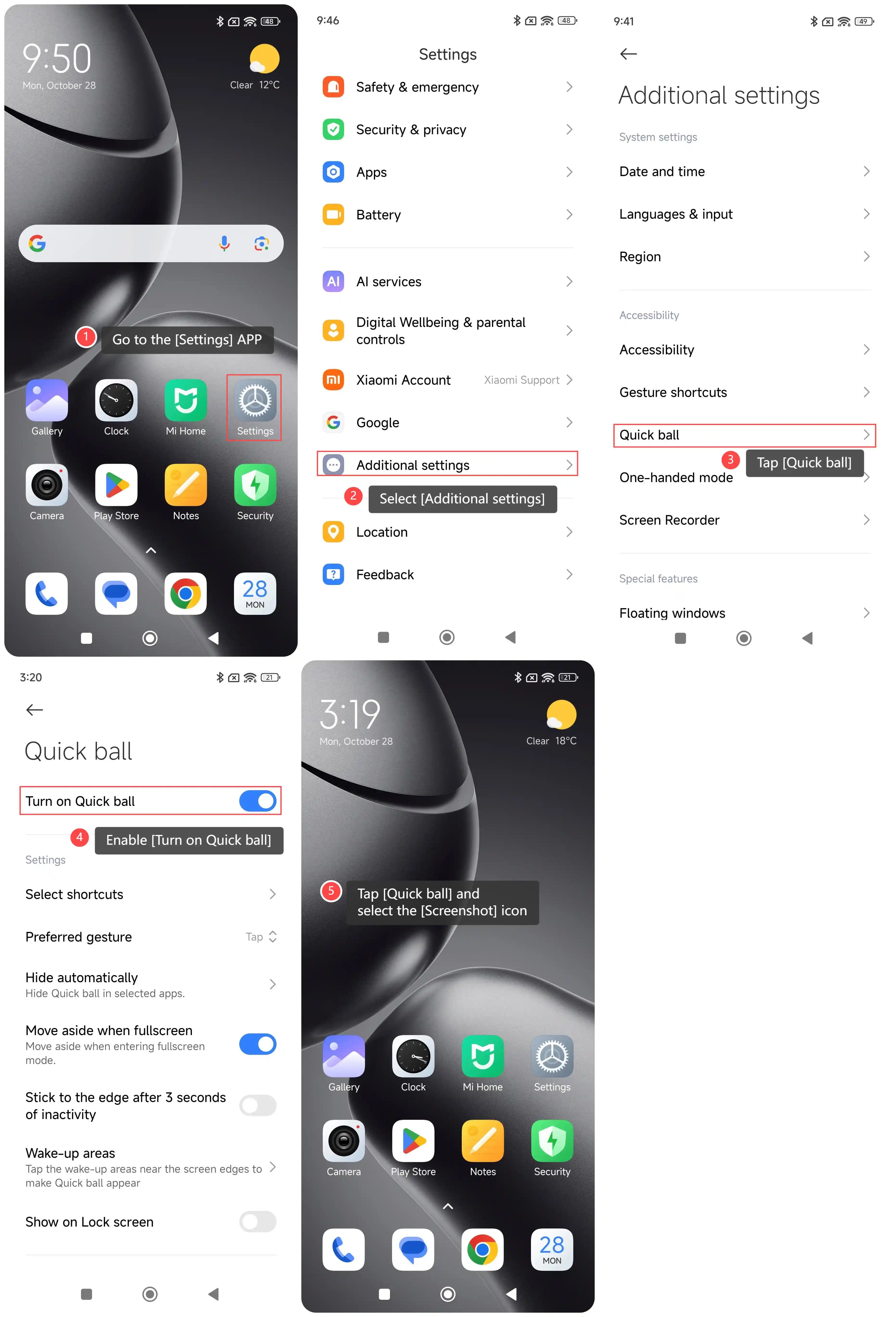 Xiaomi Telefonlarda Ekran Görüntüsü Alma Yöntemleri ve Yönetimi Hakkında Bilgi