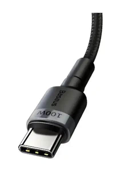 Baseus Cafule PD2.0 100W USB-C Kablo: Hızlı Şarj ve Veri Aktarımı İçin Dayanıklı Çözüm