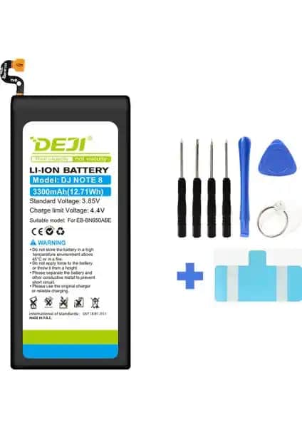 Deji Galaxy Note 8 Uyumlu Mucize Batarya ile Uzun Süreli Güç ve Güvenlik