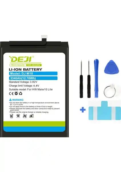Deji Huawei Mate 10 Lite Uyumlu Yüksek Kapasiteli Batarya İncelemesi ve Performans Analizi