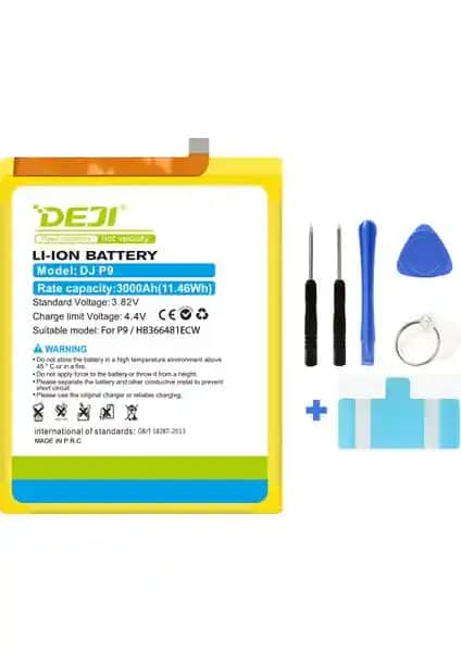 Deji Huawei P10 Lite ve P20 Lite Uyumlu 3000mAh Güçlü ve Güvenilir Batarya