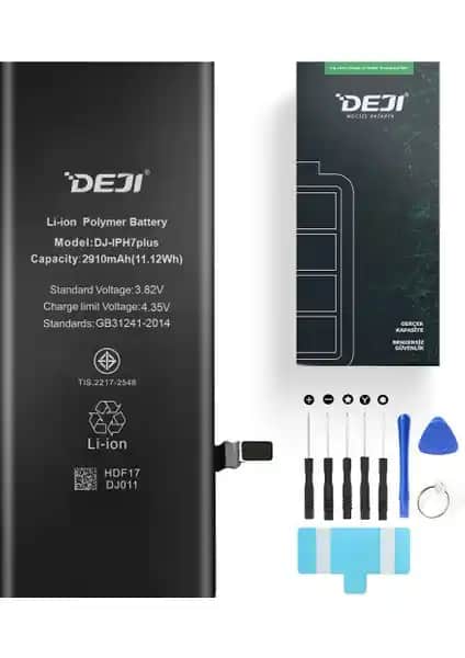 Deji iPhone 7 Plus Batarya: Yüksek Performans ve Güvenlik Sağlayan Orijinal Pil