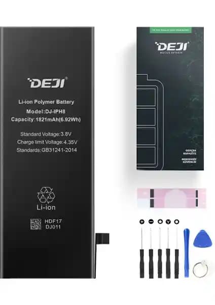 Deji iPhone 8 Batarya: Yüksek Performans ve Güvenilirlik Sunan Orijinal Batarya
