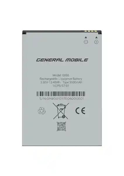 General Mobile GM 8 ve GM 9 Go Modelleri için 3500 mAh Batarya Özellikleri ve Performans Değerlendirmesi