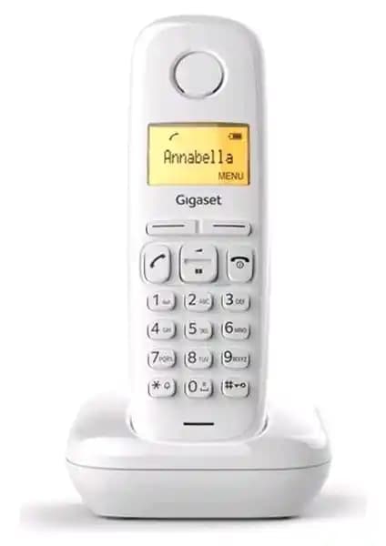 Gigaset A170 Beyaz Telsiz DECT Telefon: Pratik ve Dayanıklı İletişim Çözümü