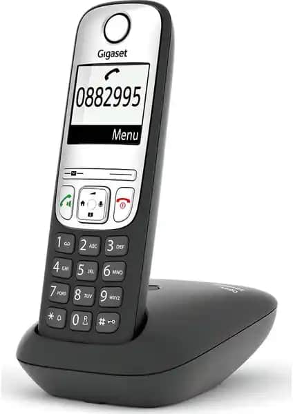 Gigaset A690 Siyah Handsfree DECT Telsiz Telefon: Yüksek Ses Kalitesi ve Kullanım Kolaylığı