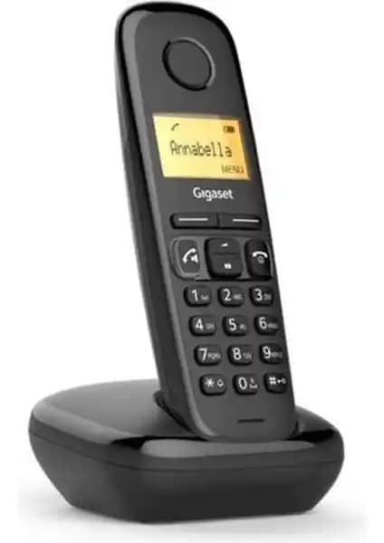 Gigaset Siyah Telsiz Dect Telefon A270: Estetik Tasarım ve Üstün Özelliklerle Günlük İletişim Çözümü