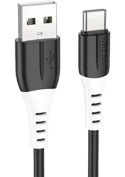 HOCO X82 Type-C to USB 3A Silikon Data ve Şarj Kablosu: Hızlı ve Dayanıklı Çözüm