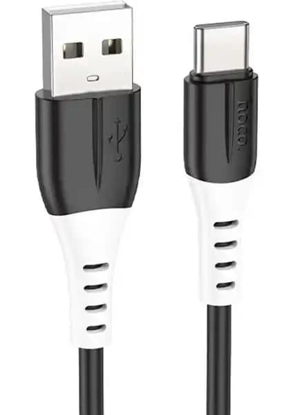 HOCO X82 Type-C to USB 3A Silikon Data ve Şarj Kablosu: Hızlı ve Dayanıklı Çözüm
