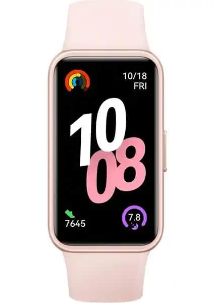 Huawei Band 10 Pembe Akıllı Bileklik ile Günlük Yaşam ve Spor Takibi