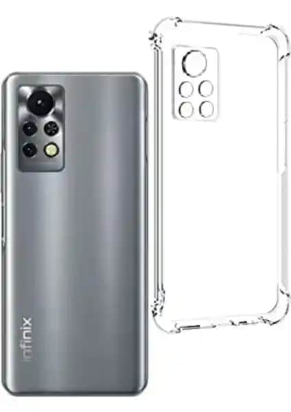 Infinix Note 11S Play için Şeffaf Silikon Kılıf, Dayanıklı ve Şık Tasarım