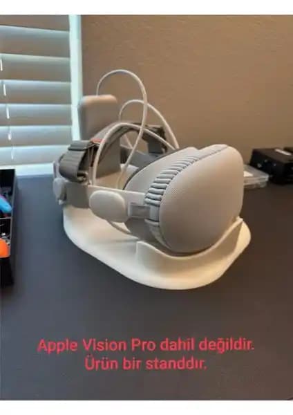 Just3dprintings Apple Vision Pro Standı: Fonksiyonel ve Estetik Aksesuar