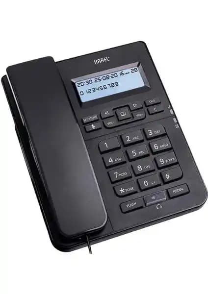 Karel TM145 Kablolu Masaüstü Telefonu Modern İletişim ve Şık Tasarım Özellikleriyle