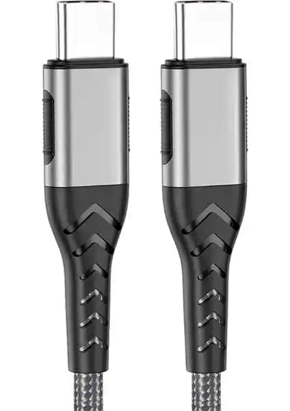 Lucatech 120W PD Type-C Şarj Kablosu: Dayanıklı ve Hızlı Şarj İçin Modern Tasarım