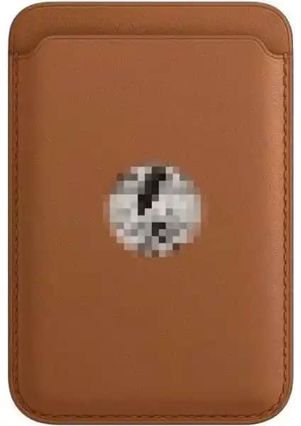 Magase iPhone Uyumlu MagSafe Destekli Suni Deri Kartlık ve Cüzdan