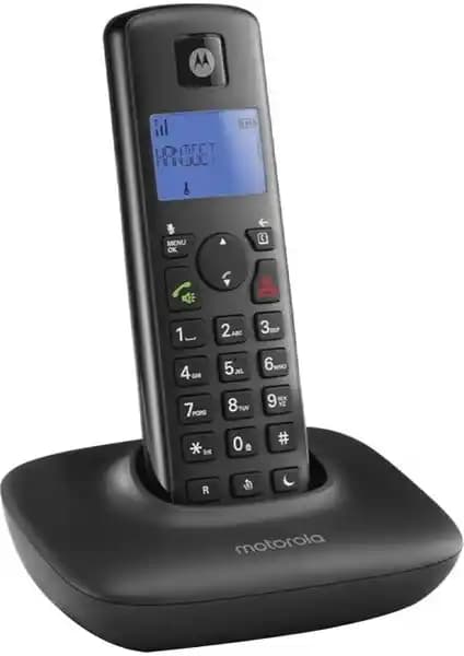 Motorola T401 Siyah Dect Telsiz Telefon Gelişmiş Özelliklerle Güçlü İletişim Çözümü