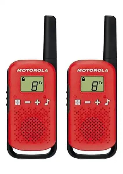 Motorola TLKR-T42 Kırmızı Pmr El Telsizi: Güçlü ve Ekonomik Açık Alan İletişimi Çözümü