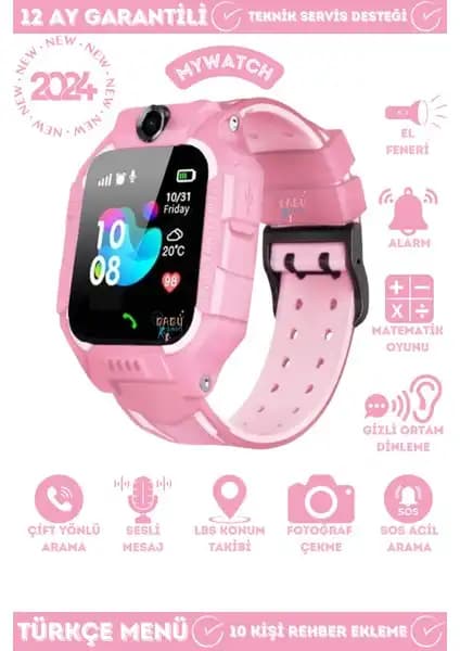 My Watch Q19 Çocuk Takip Saati Güvenlik ve Teknoloji Entegre Akıllı Saat