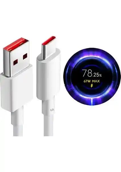 Okyanustech Xiaomi Uyumu Turbo Hızlı Şarj Kablosu 67W Güç ve Güvenilirlik Sunar