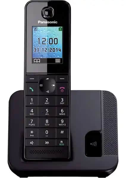 Panasonic KX-TGH210 DECT Siyah Telsiz Telefonu Gelişmiş Özellikler ve Kullanım Kolaylığıyla
