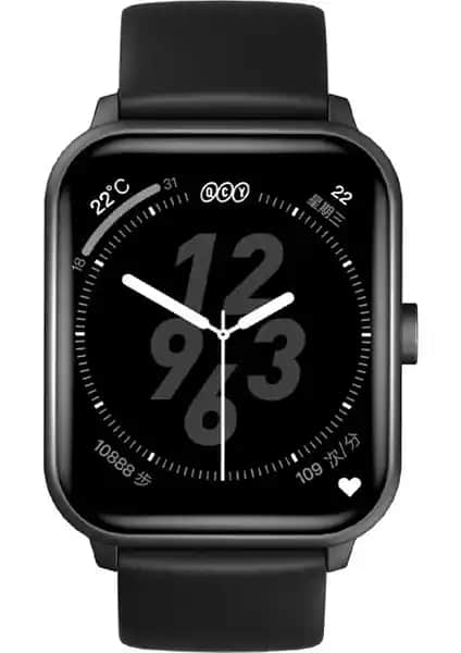 QCY GTS Akıllı Saat: Modern Tasarım ve Çok Fonksiyonlu Sağlık Takibi Özellikleri