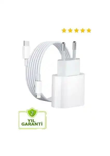 Robeve Apple iPhone Uyumlu Hızlı Şarj Aleti ve Kablo Seti Güncel Teknoloji Ürünü