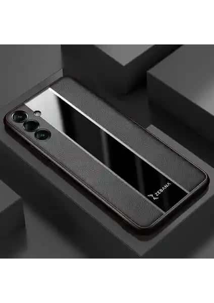 Samsung Galaxy A24 5G için şık ve dayanıklı deri kılıf Zebana Premium Koruma