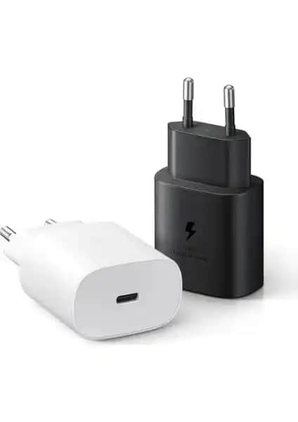 Samsung Galaxy S24 FE için 25W Type C Hızlı Şarj Adaptörü Güç ve Verimlilik Sağlar