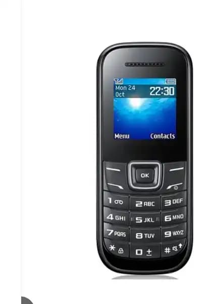 Samsung SGH E1205 Tuşlu Telefon: Uzun Pil Ömrü ve Güvenilir Kullanım İçin Ideal Seçenek