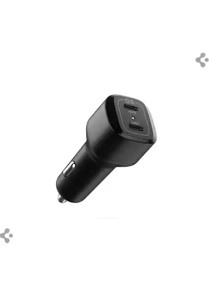 Spigen 65W USB-C 2 Port Araç İçi Hızlı Şarj Cihazı Güç ve Güvenlik Özellikleri