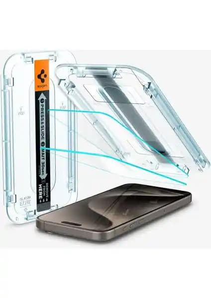 Spigen iPhone 15 Pro Cam Ekran Koruyucu: Yüksek Koruma ve Kolay Kurulum Özellikleri