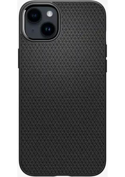 Spigen Liquid Air Matte Black iPhone 14 Plus Kılıfı Şıklık ve Koruma Sunar