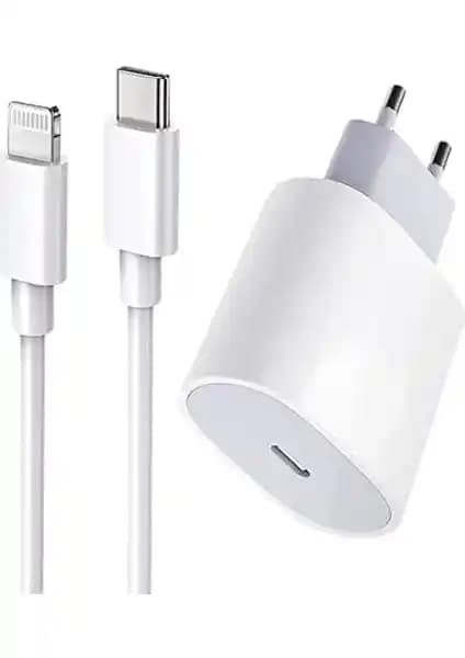 Teknofone USB-C to Lightning 20W Hızlı Şarj Aleti Seti Apple Cihazları İçin Güvenilir ve Hızlı Şarj Çözümü